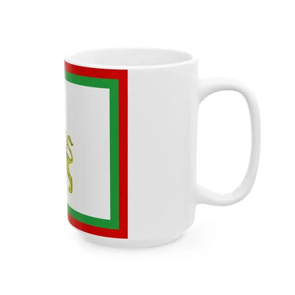 Early 20th century ensign of Persia 2 (Iran) White Coffee Mug - Go Mug Yourself