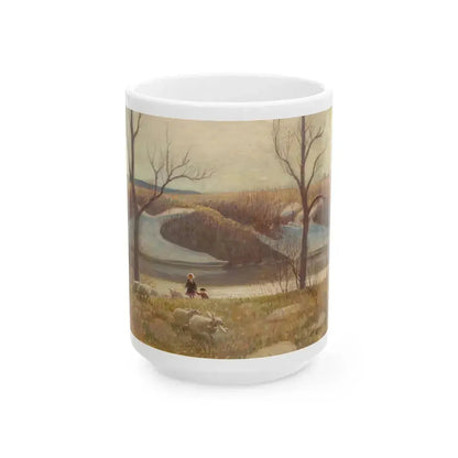 Early Spring - White Coffee Mug 15oz - Go Mug Yourself