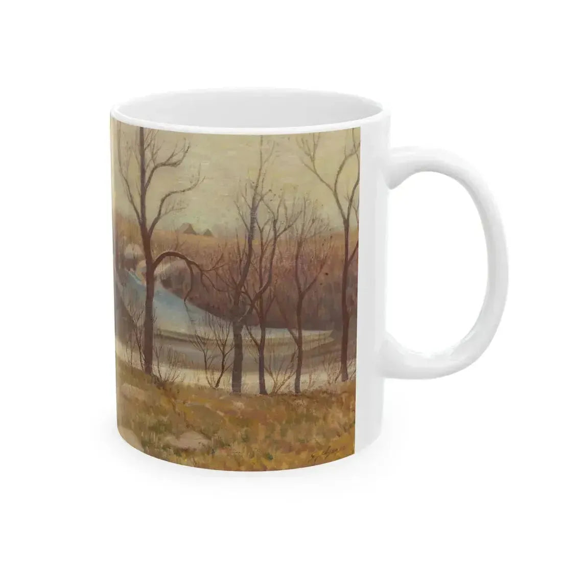 Early Spring - White Coffee Mug - Go Mug Yourself