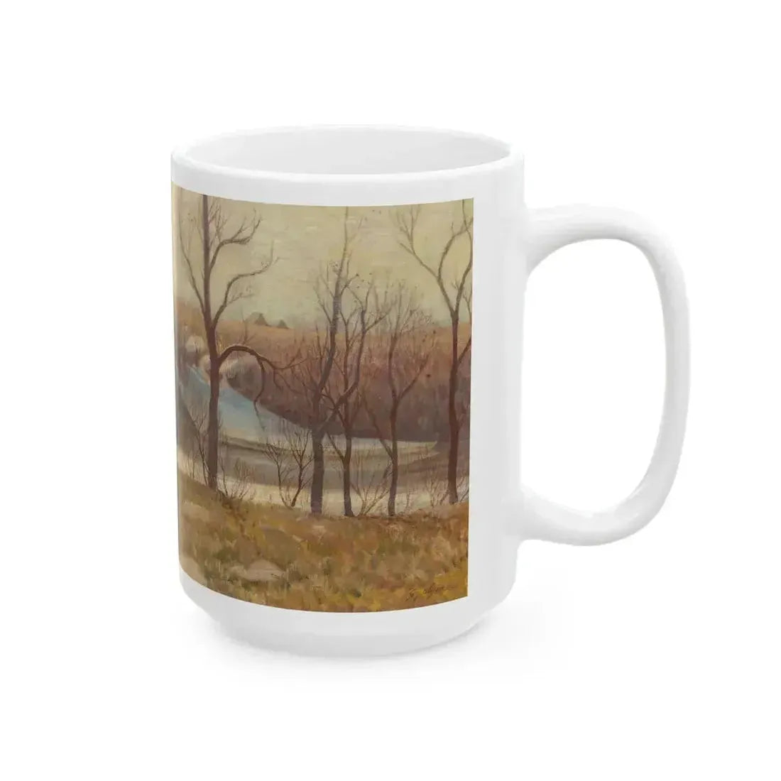 Early Spring - White Coffee Mug - Go Mug Yourself