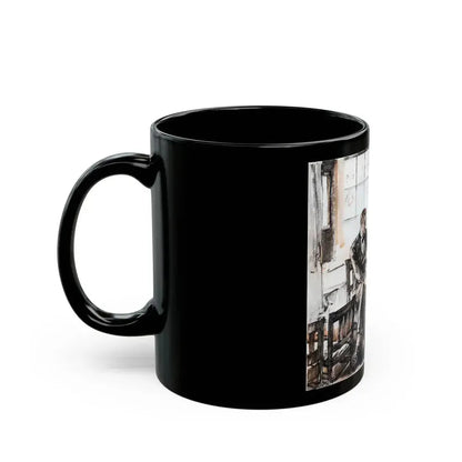Early to Bed (Pt. 2-1), McCall's, December 1929 - Black Coffee Mug - Go Mug Yourself