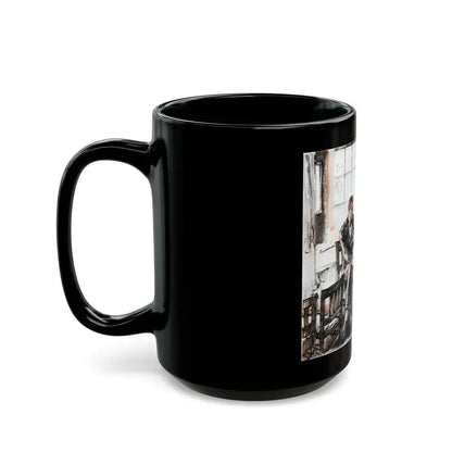 Early to Bed (Pt. 2-1), McCall's, December 1929 - Black Coffee Mug - Go Mug Yourself