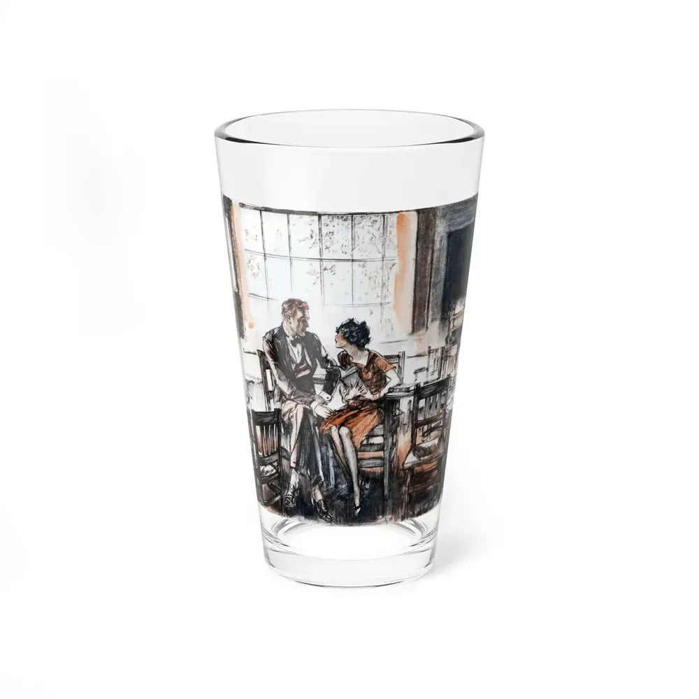 Early to Bed (Pt. 2-1), McCall's, December 1929 - Pint Glass 16oz 16oz - Go Mug Yourself