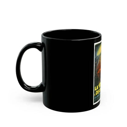 EARTH VS THE FLYING SAUCERS (ITALIAN) 1956 Movie Poster - Black Coffee Mug - Go Mug Yourself