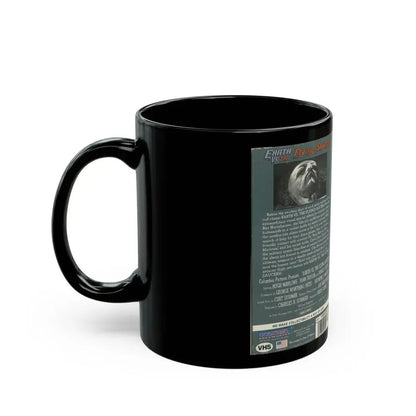 EARTH VS THE FLYING SAUCERS (VHS COVER) - Black Coffee Mug - Go Mug Yourself