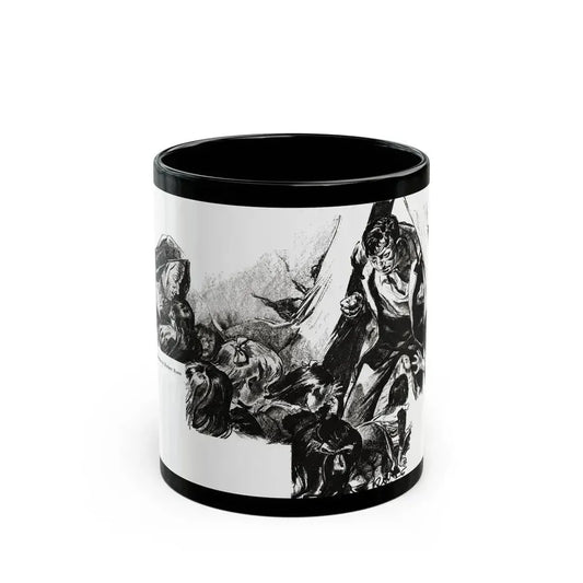 Earthuake, Cosmopolitan, January 1933 - Black Coffee Mug 11oz - Go Mug Yourself