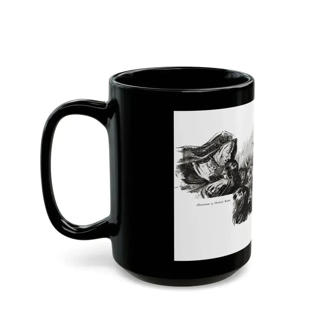 Earthuake, Cosmopolitan, January 1933 - Black Coffee Mug - Go Mug Yourself