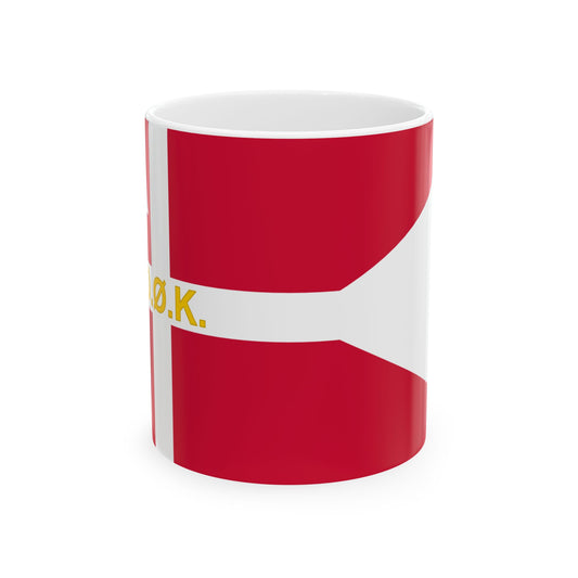 East Asiatic Company (Denmark) White Coffee Mug-11oz-Go Mug Yourself