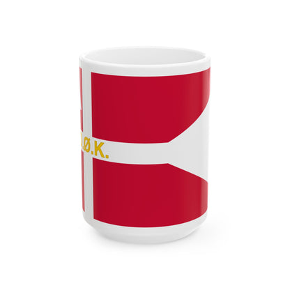 East Asiatic Company (Denmark) White Coffee Mug-15oz-Go Mug Yourself