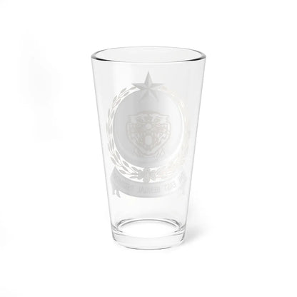 East Bengal Regiment Insignia (Bangladesh) (Coat of Arms) Pint Glass 16oz - Go Mug Yourself