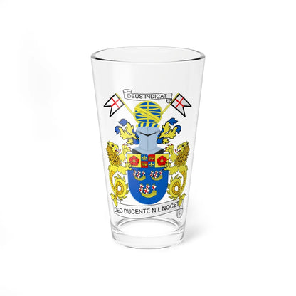 East India Company arms 1600-1709 (India) (Coat of Arms) Pint Glass 16oz 16oz - Go Mug Yourself
