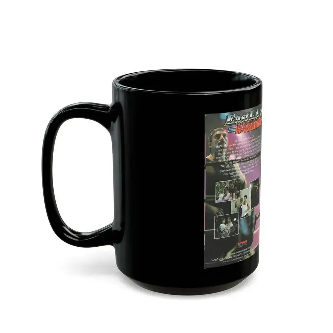 EAST LA WARRIORS (VHS COVER) - Black Coffee Mug - Go Mug Yourself