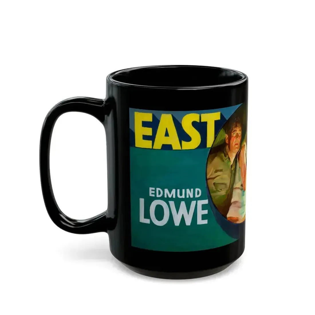 East River, movie poster advertisement - Black Coffee Mug - Go Mug Yourself