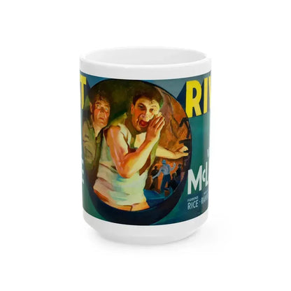 East River, movie poster advertisement - White Coffee Mug 15oz - Go Mug Yourself