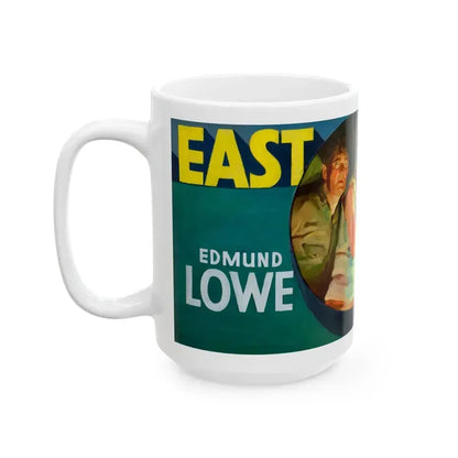 East River, movie poster advertisement - White Coffee Mug - Go Mug Yourself