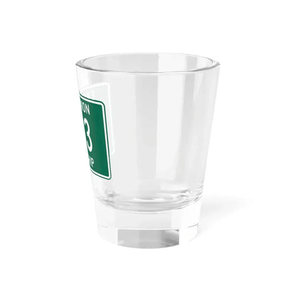 East Union Township Route 363 Wayne County Ohio (Ohio) (Road Sign) Shot Glass 1.5oz - Go Mug Yourself