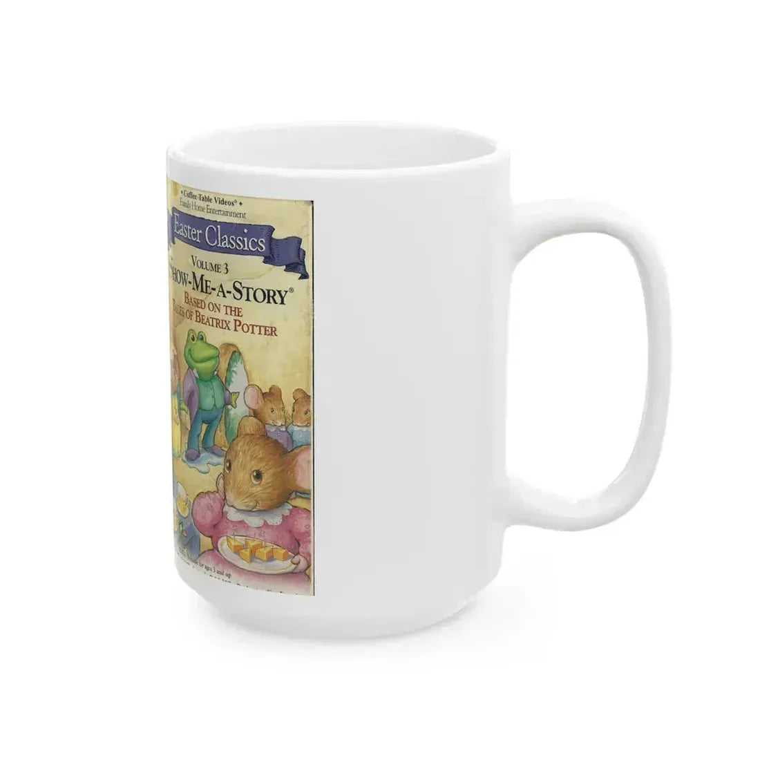 EASTER CLASSICS VOLUME 3 SHOW ME A STORY (VHS COVER) - White Coffee Mug - Go Mug Yourself