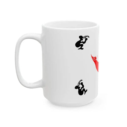 Easter Island flag 1876 to 1888 (Chile) White Coffee Mug - Go Mug Yourself