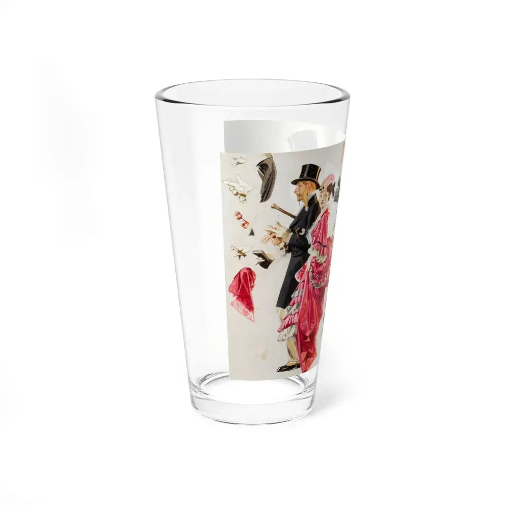 Easter Promenade, The Saturday Evening Post cover study, 1932 - Pint Glass 16oz - Go Mug Yourself
