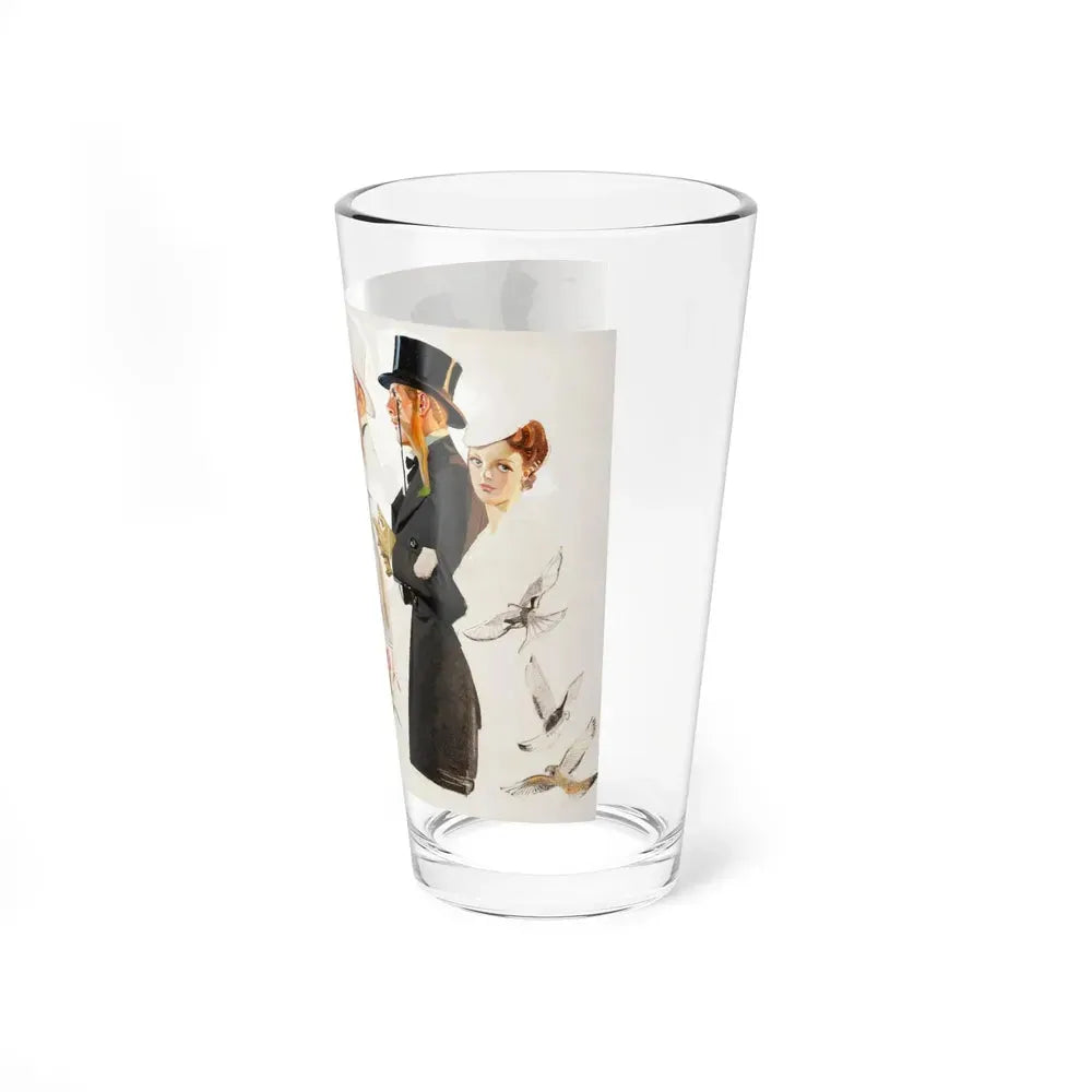 Easter Promenade, The Saturday Evening Post cover study, 1932 - Pint Glass 16oz - Go Mug Yourself