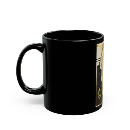 Easter, Saturday Evening Post, April 7, 1928 - Black Coffee Mug - Go Mug Yourself