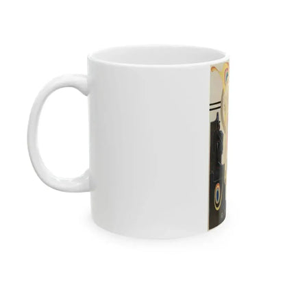 Easter, Saturday Evening Post, April 7, 1928 - White Coffee Mug - Go Mug Yourself