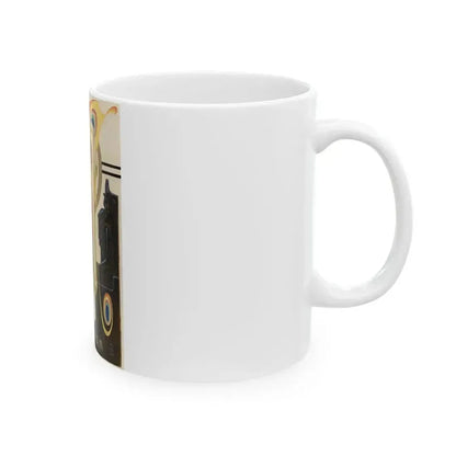 Easter, Saturday Evening Post, April 7, 1928 - White Coffee Mug - Go Mug Yourself