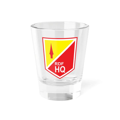 Eastern Brigade RDF HQ (Ireland) (Coat of Arms) Shot Glass 1.5oz 1.5oz - Go Mug Yourself