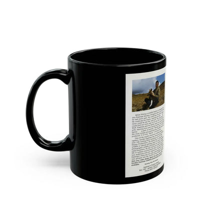 EASTMANS OUTDOOR WORLD SAVAGE WILD (VHS COVER) - Black Coffee Mug-Go Mug Yourself