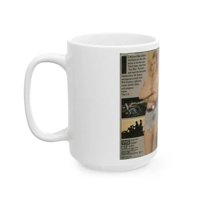 EASY RIDERS VIDEO MAGAZINE NUMBER 12 (VHS COVER) - White Coffee Mug - Go Mug Yourself