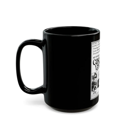 EASY VIRTUE 1972 Movie Poster - Black Coffee Mug-Go Mug Yourself