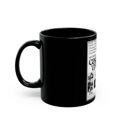 EASY VIRTUE 1972 Movie Poster - Black Coffee Mug-Go Mug Yourself