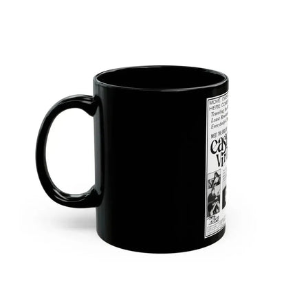 EASY VIRTUE 1972 Movie Poster - Black Coffee Mug - Go Mug Yourself