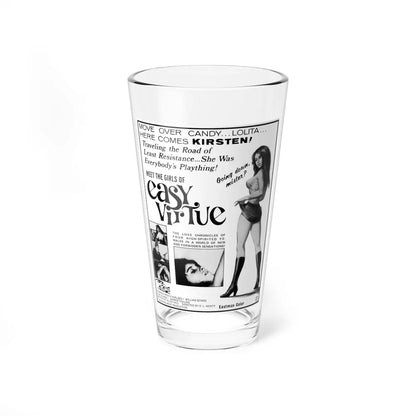 EASY VIRTUE 1972 Movie Poster - Pint Glass 16oz-16oz-Go Mug Yourself