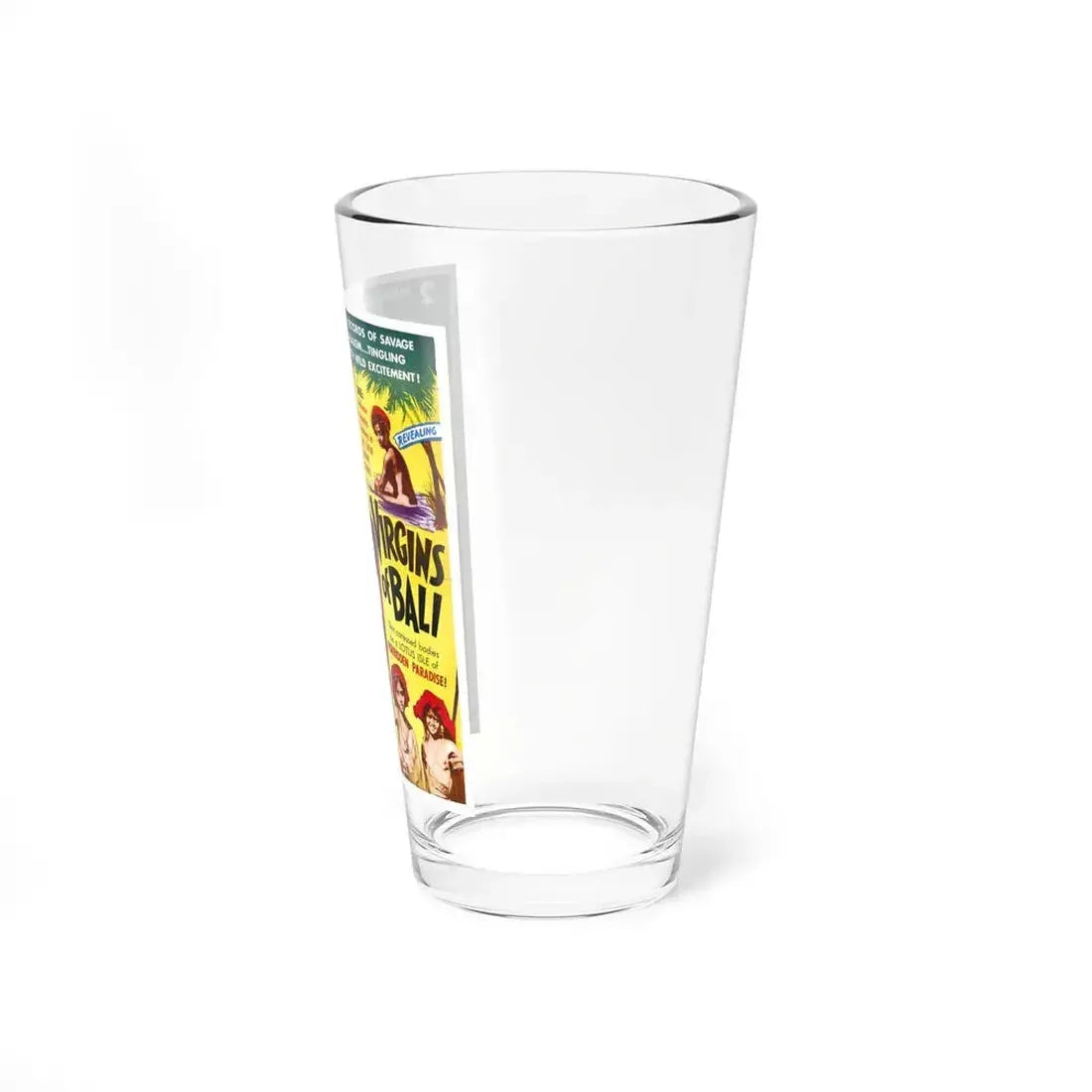 EAT'M ALIVE + VIRGINS OF BALI 1932 Movie Poster - Pint Glass 16oz - Go Mug Yourself