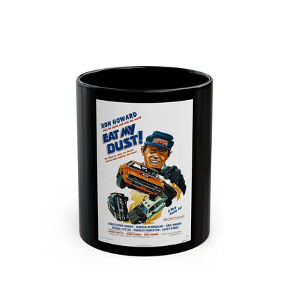 EAT MY DUST 1976 Movie Poster - Black Coffee Mug-11oz-Go Mug Yourself