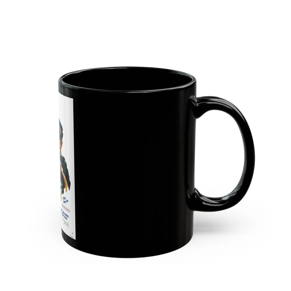 EAT MY DUST 1976 Movie Poster - Black Coffee Mug-Go Mug Yourself