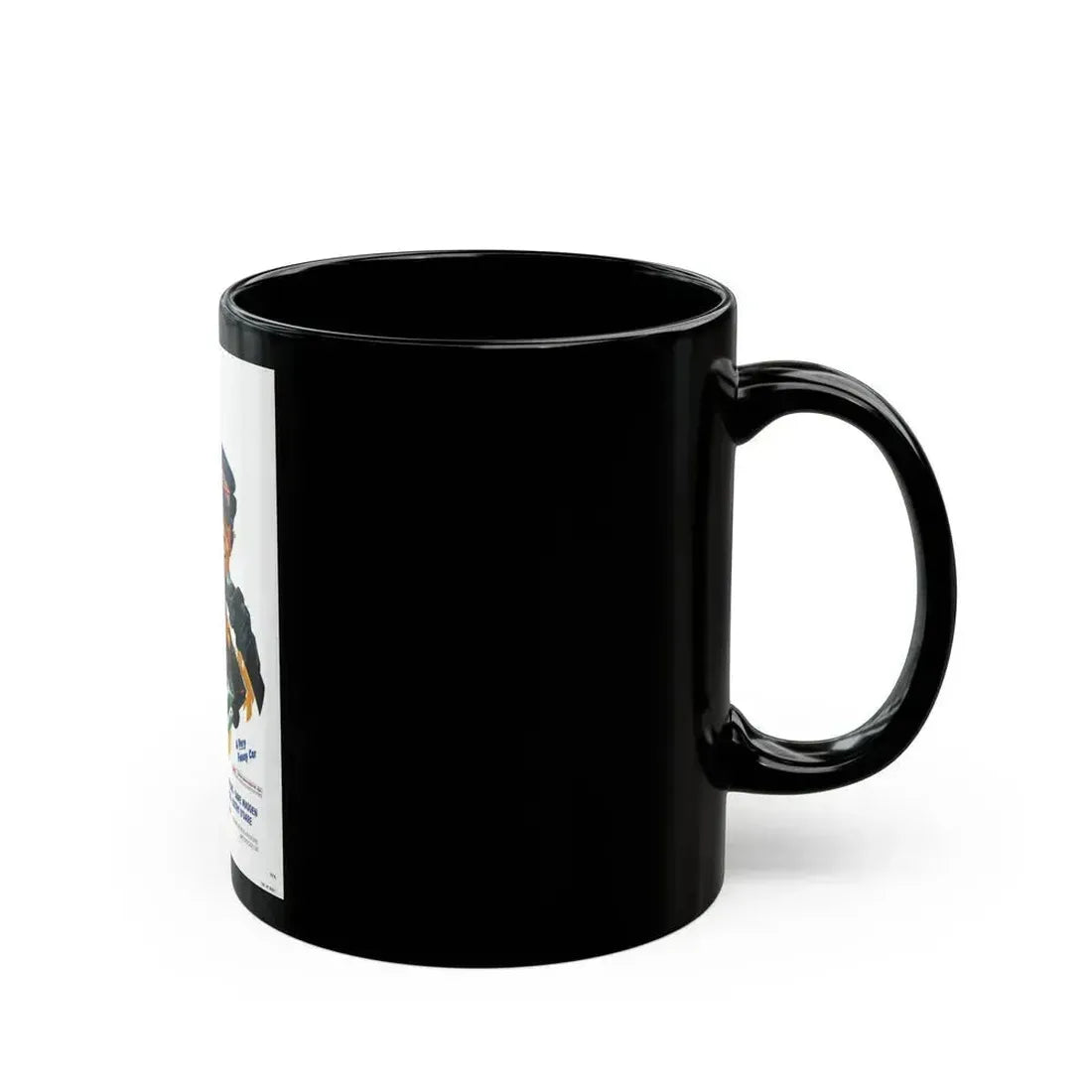 EAT MY DUST 1976 Movie Poster - Black Coffee Mug - Go Mug Yourself