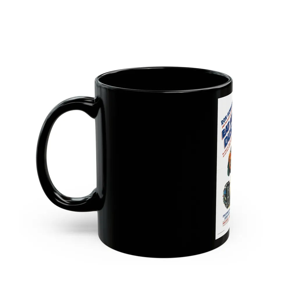 EAT MY DUST 1976 Movie Poster - Black Coffee Mug-Go Mug Yourself