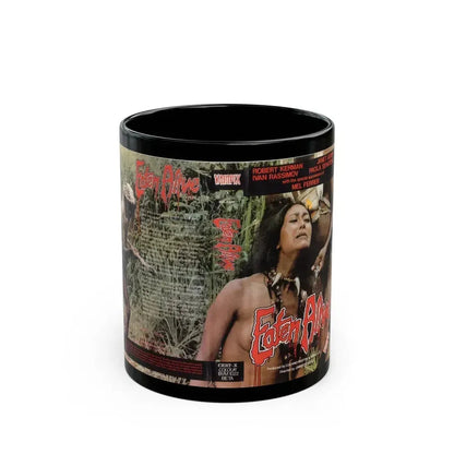 EATEN ALIVE VAMPIX (VHS COVER) - Black Coffee Mug 11oz - Go Mug Yourself