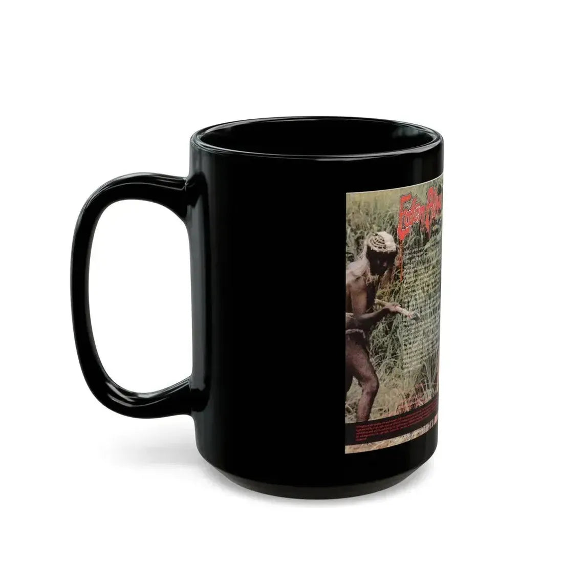 EATEN ALIVE VAMPIX (VHS COVER) - Black Coffee Mug - Go Mug Yourself