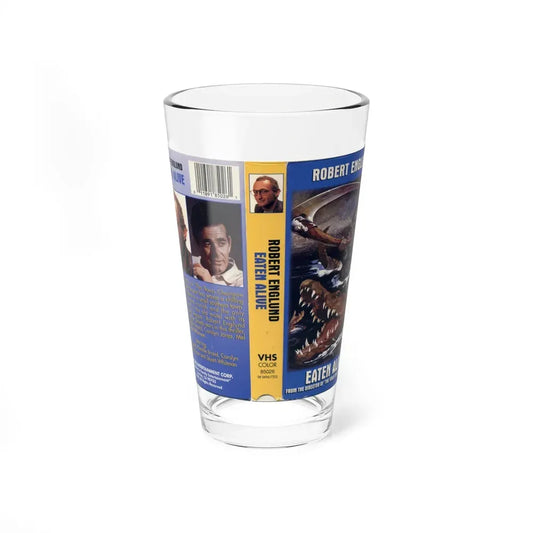EATEN ALIVE (VHS COVER) Pint Glass 16oz 16oz - Go Mug Yourself