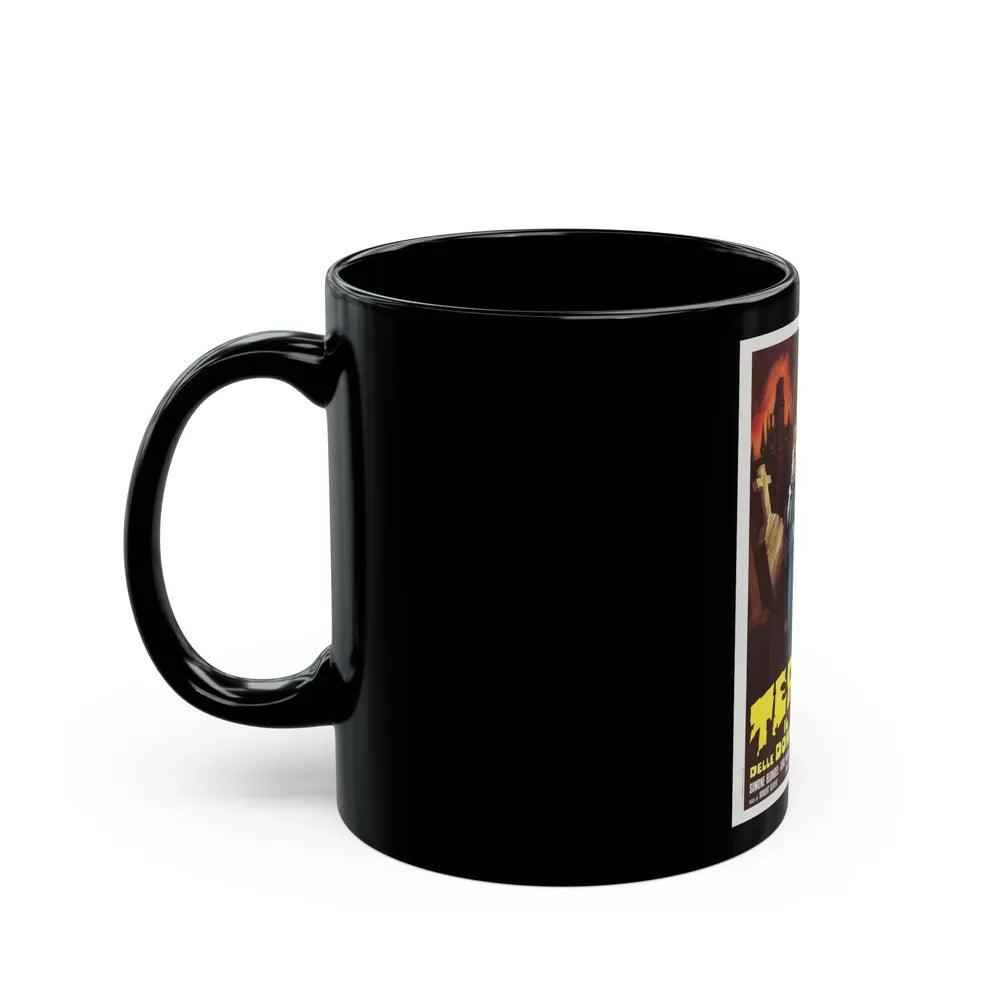 FRANKENSTEIN'S CASTLE OF FREAKS (ITALIAN) 1974 Movie Poster - Black Coffee Mug-Go Mug Yourself