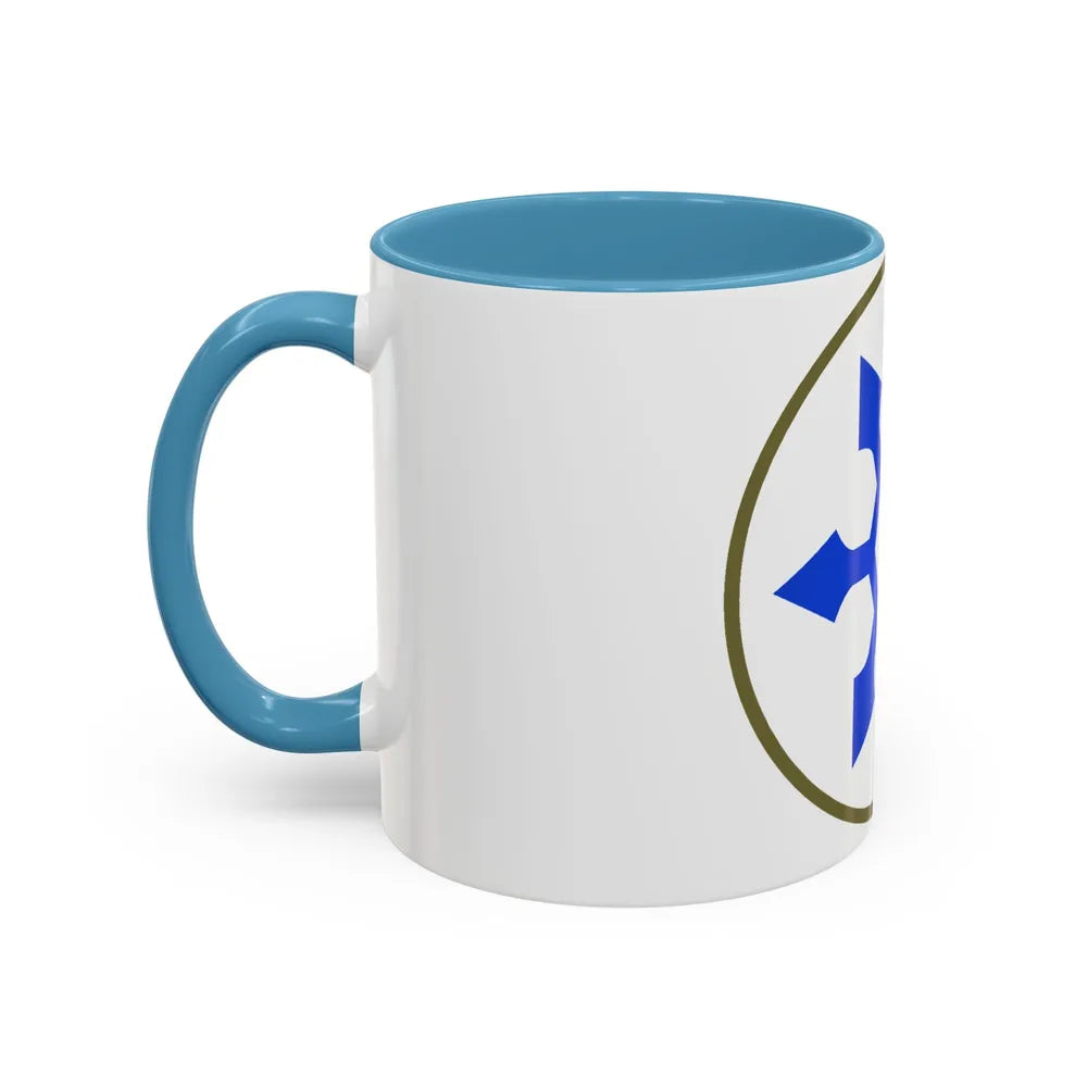 XXXIII Corps (U.S. Army) Accent Coffee Mug-Go Mug Yourself