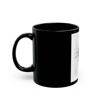 From the Jaye Oliver Archives, Charles Montaignet, 1945 - Black Coffee Mug-Go Mug Yourself