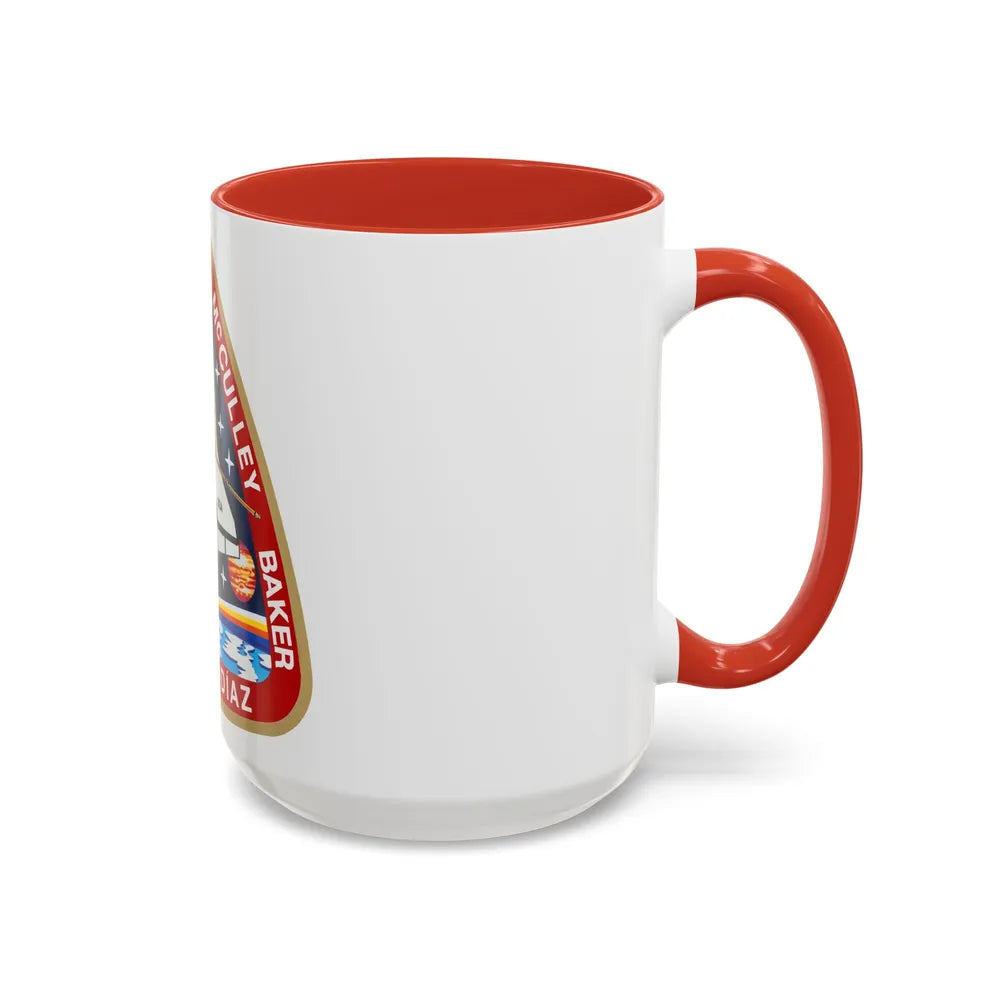 STS 34 (NASA) Accent Coffee Mug-Go Mug Yourself