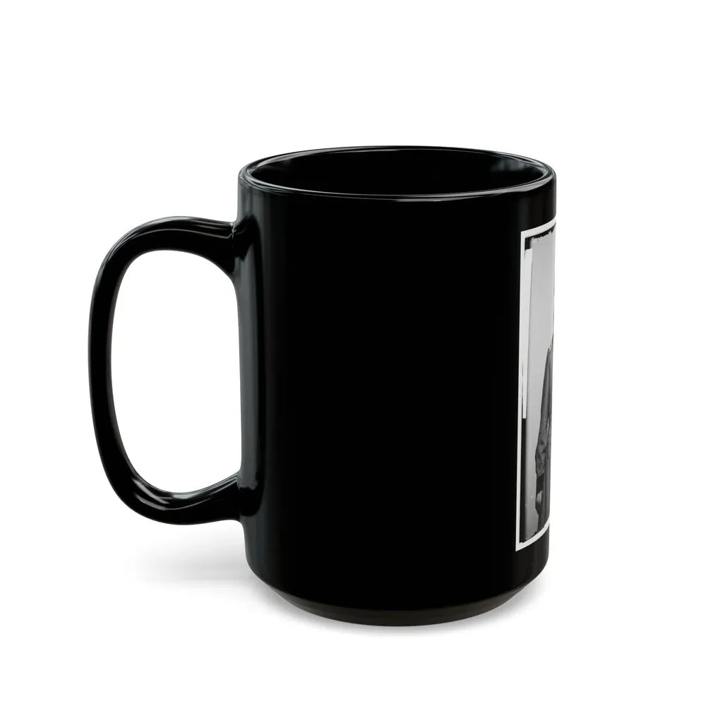 Portrait Of Maj. Gen. Thomas L. Crittenden, Officer Of The Federal Army (U.S. Civil War) Black Coffee Mug-Go Mug Yourself