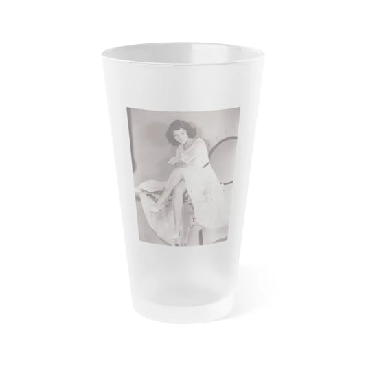 Lillian Roth #51 (Vintage Female Icon) Frosted Pint 16oz-16oz-Frosted-Go Mug Yourself