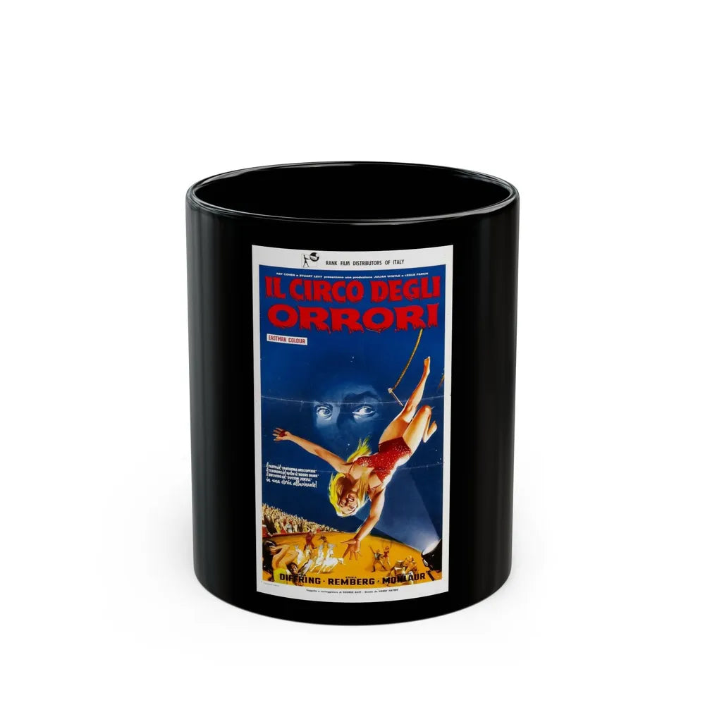 CIRCUS OF HORRORS (3) 1960 Movie Poster - Black Coffee Mug-11oz-Go Mug Yourself