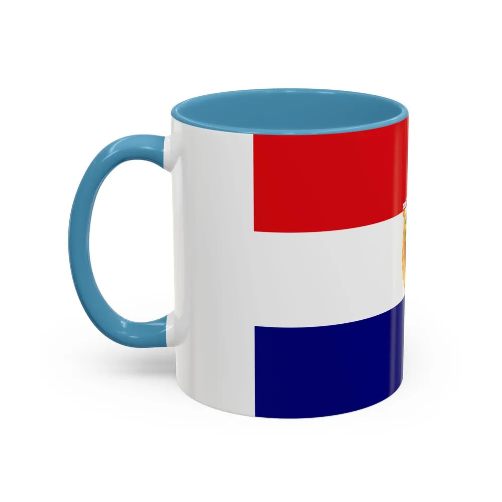 Flag of Guaranda Ecuador - Accent Coffee Mug-Go Mug Yourself